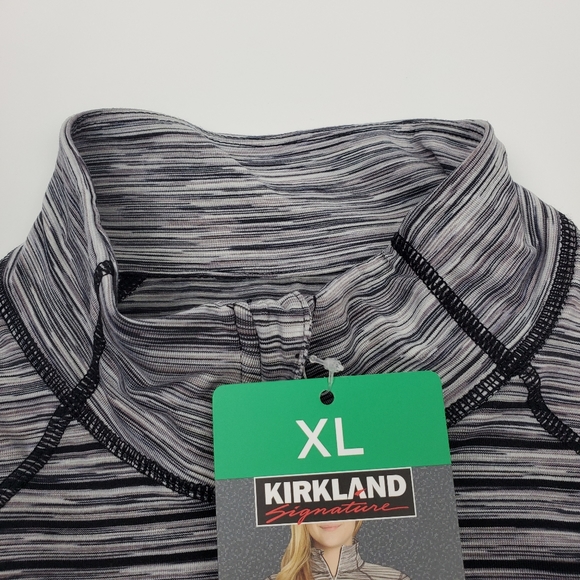 Women's Kirkland Signature 1/4 Zip Workout Top NWT - Picture 4 of 12